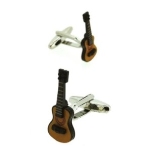 Gemelos para Camisa Guitarra Española 3D