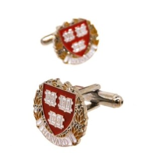 Gemelos para camisa Harvard University 18mm