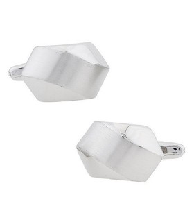 Gemelos para camisa hexagonal Steel Mate