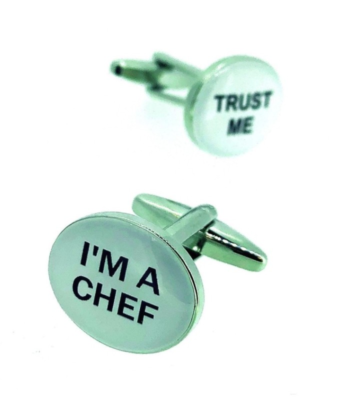 Gemelos para Camisa I Am a Chef Trust Me