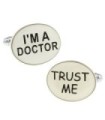 Gemelos para camisa I am a Doctor Trust Me