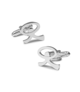 Gemelos para Camisa Indalo Plateado Almería