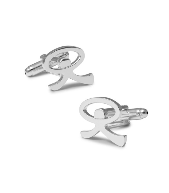 Gemelos para Camisa Indalo Plateado Almería