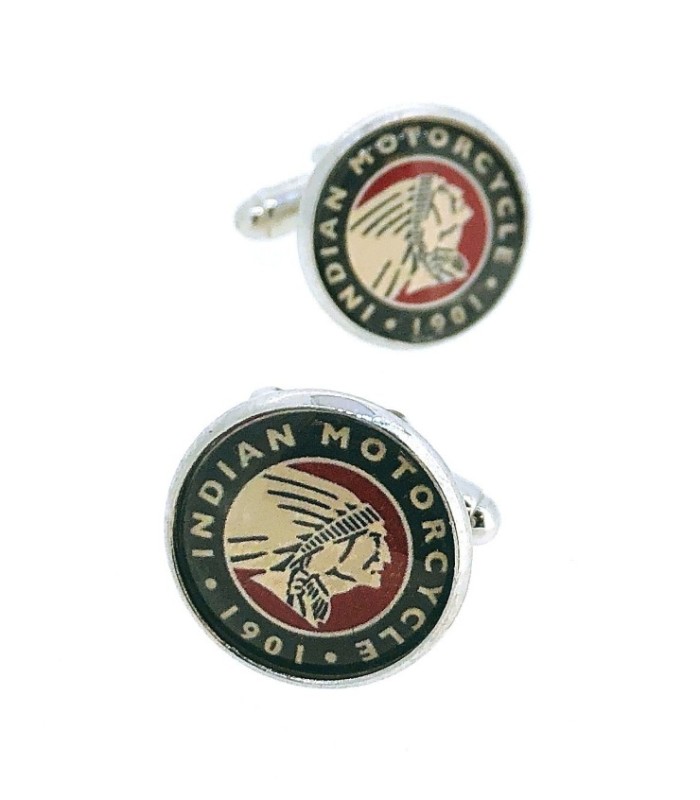 Gemelos para Camisa Indian Motorcycle Vintage