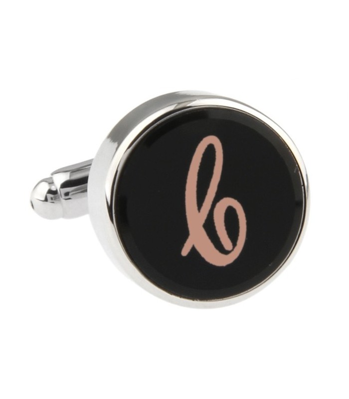 Gemelos para Camisa Inicial Letra Clásica C Medio Par