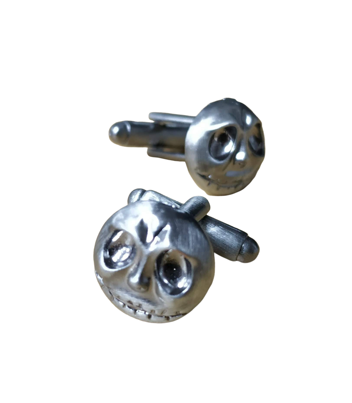 Gemelos para Camisa Jack Skeleton Acero 15mm