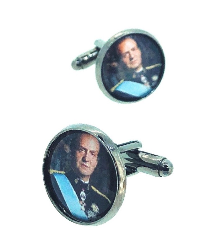 Gemelos para Camisa Juan Carlos I Rey de España