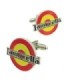 Gemelos para camisa Logo Lambretta Colores de España