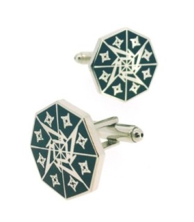 Gemelos para Camisa Logo Metallica Octagonal