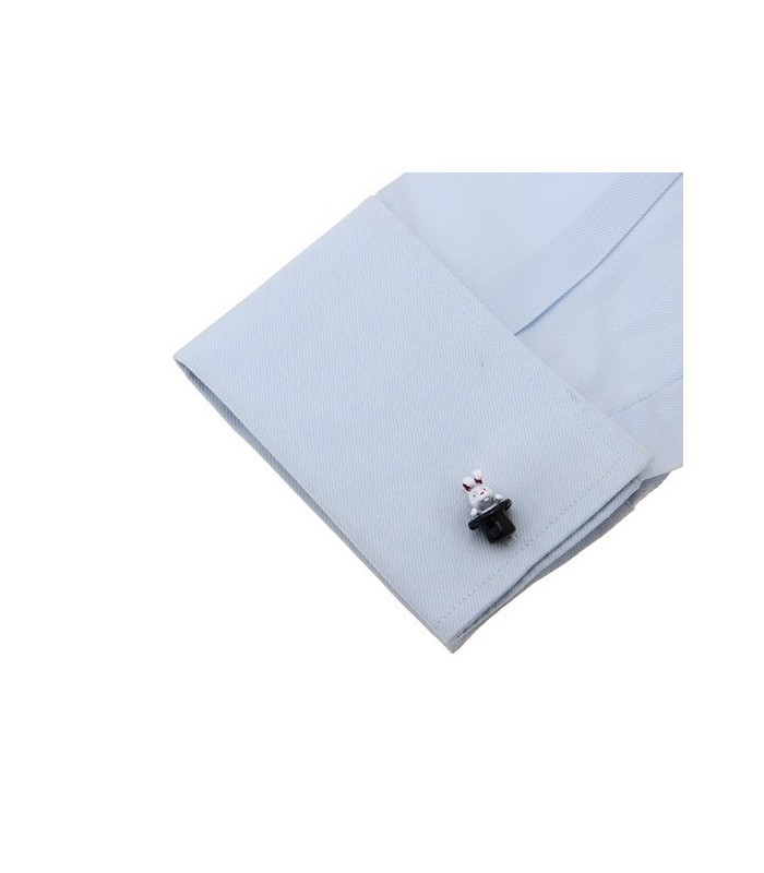 Gemelos para Camisa Mago Conejo en Chistera