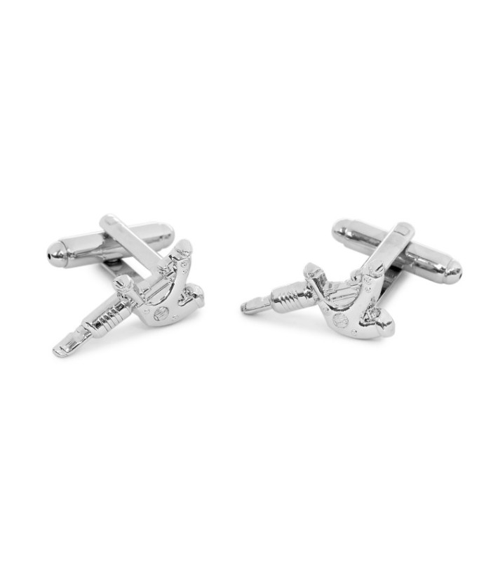 Gemelos para Camisa Maquina Tattoo