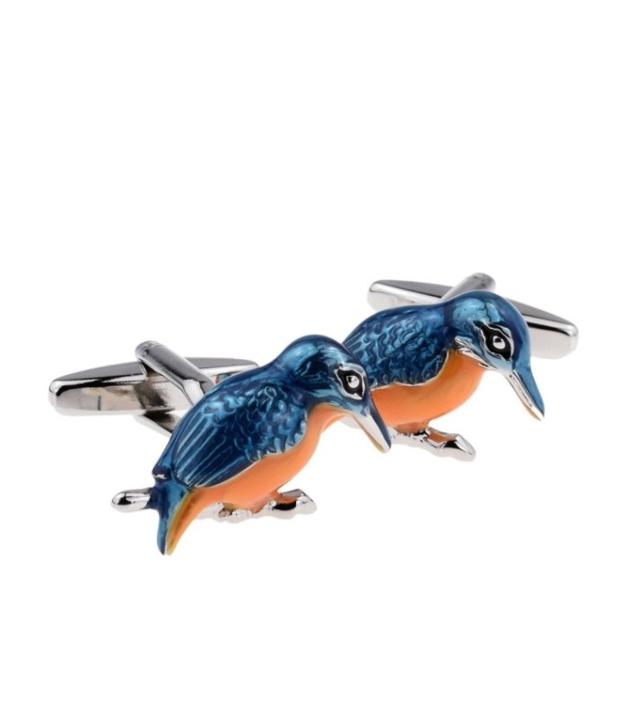 Gemelos para camisa Martín Pescador Común Multicolor