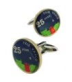 Gemelos Camisa Moneda de 25 Pesetas Homenaje al Pais Vasco