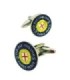 Gemelos Camisa Moneda de 3 Peniques UK años 40