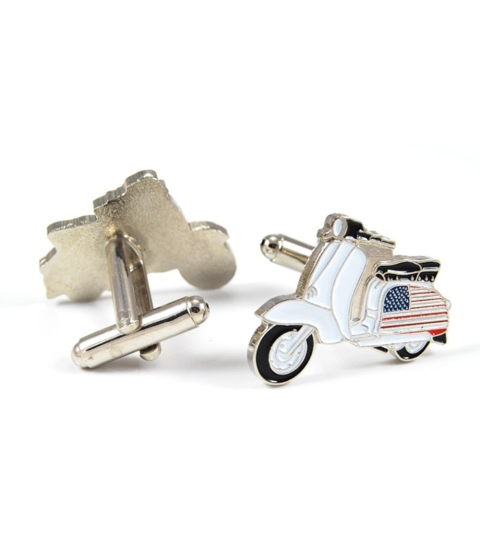 Gemelos para camisa Moto Lambretta-Vespa USA
