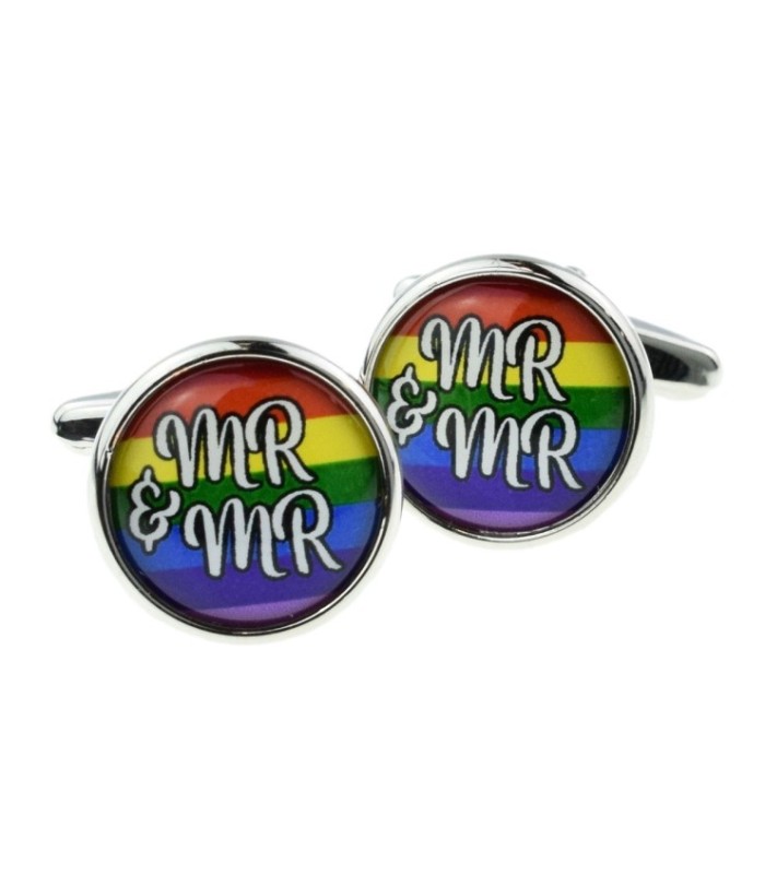 Gemelos para camisa Mr  Mr LGTBI