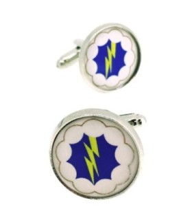 Gemelos para Camisa Novena División Aerotransportada de los Estados Unidos