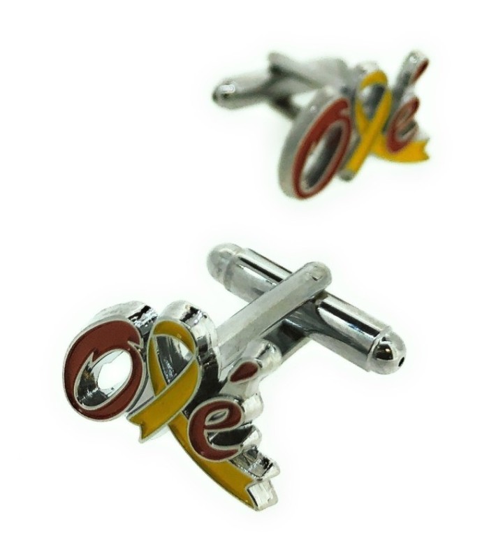 Gemelos para camisa Olé