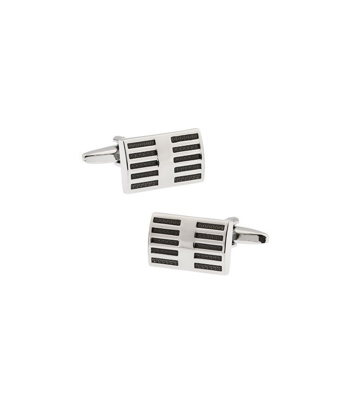 Gemelos para Camisa Original Black and Steel Design