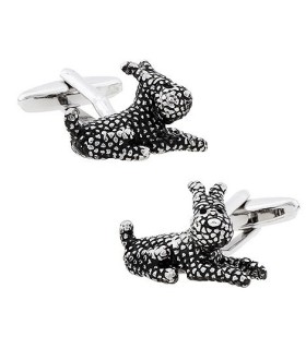 Gemelos para Camisa Perro Fox Terrier Milu