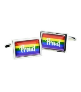Gemelos para camisa Proud LGTBI