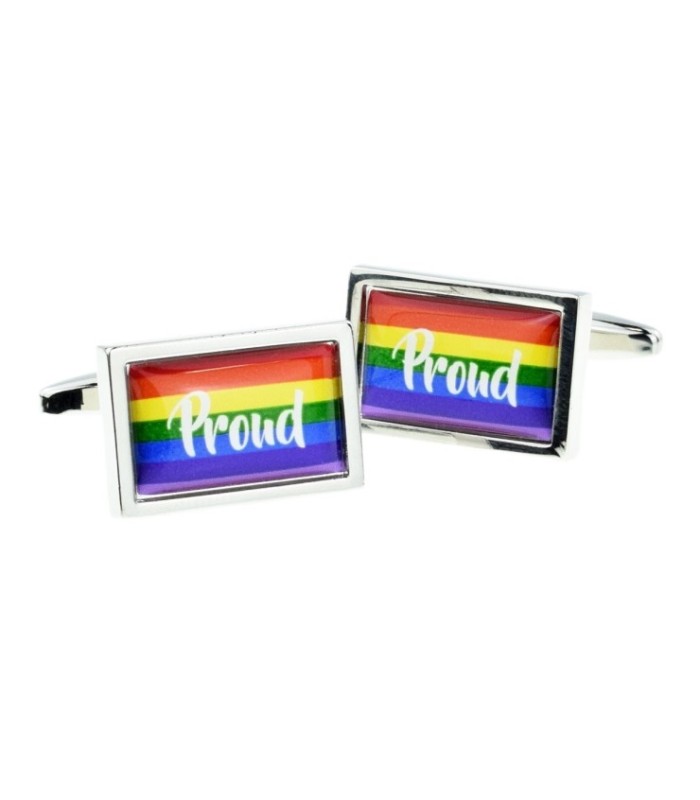 Gemelos para camisa Proud LGTBI