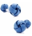 Gemelos para Camisa Rawjco Double Enamel Blue Knot