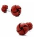 Gemelos para Camisa Rawjco Double Enamel Red Knot