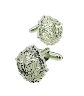 Gemelos para Camisa Real Valladolid Acero