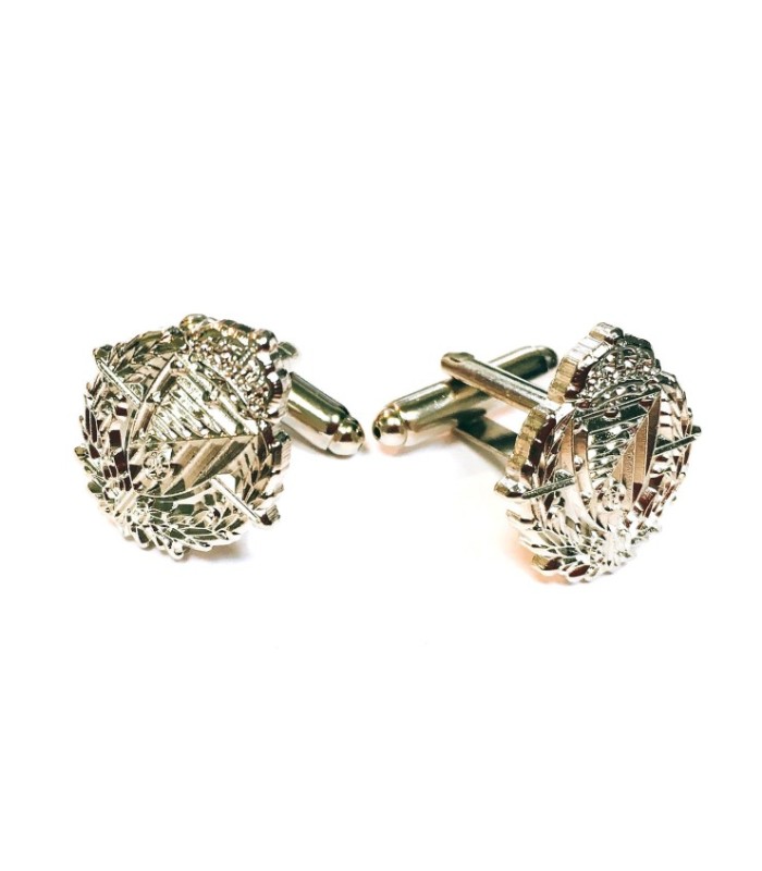 Gemelos para Camisa Real Valladolid Acero