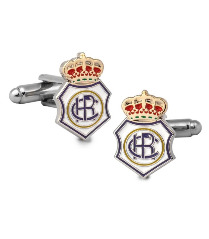 Gemelos para Camisa Recreativo de Huelva 18x13mm