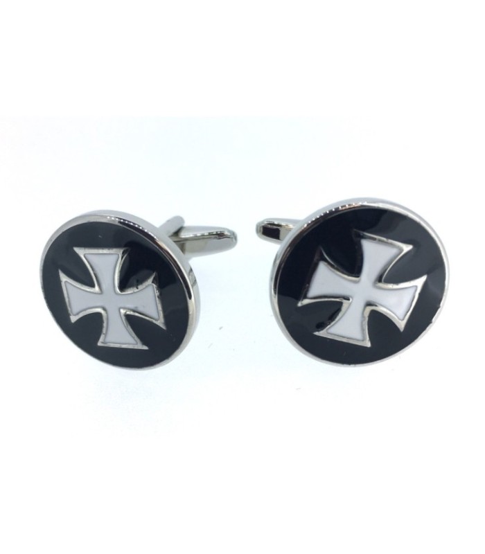 Gemelos para Camisa Rounded Cruz Templaria