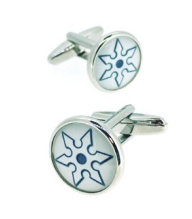 Gemelos para Camisa Rounded Estrella Ninja