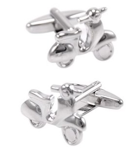 Gemelos para Camisa Scooter Acero