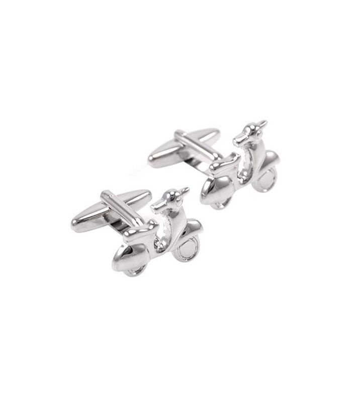 Gemelos para Camisa Scooter Acero