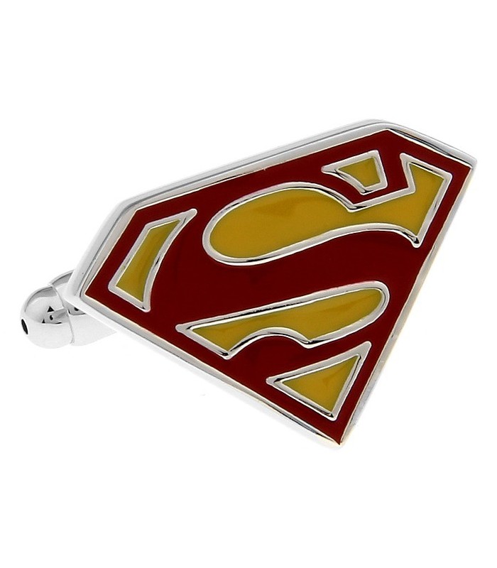 Gemelos para camisa Superman Amarillo y Rojo