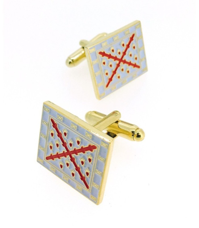 Gemelos para Camisa ‪Tercio de Infantería Sagrado Corazon de la Batalla de Rocroix 1643