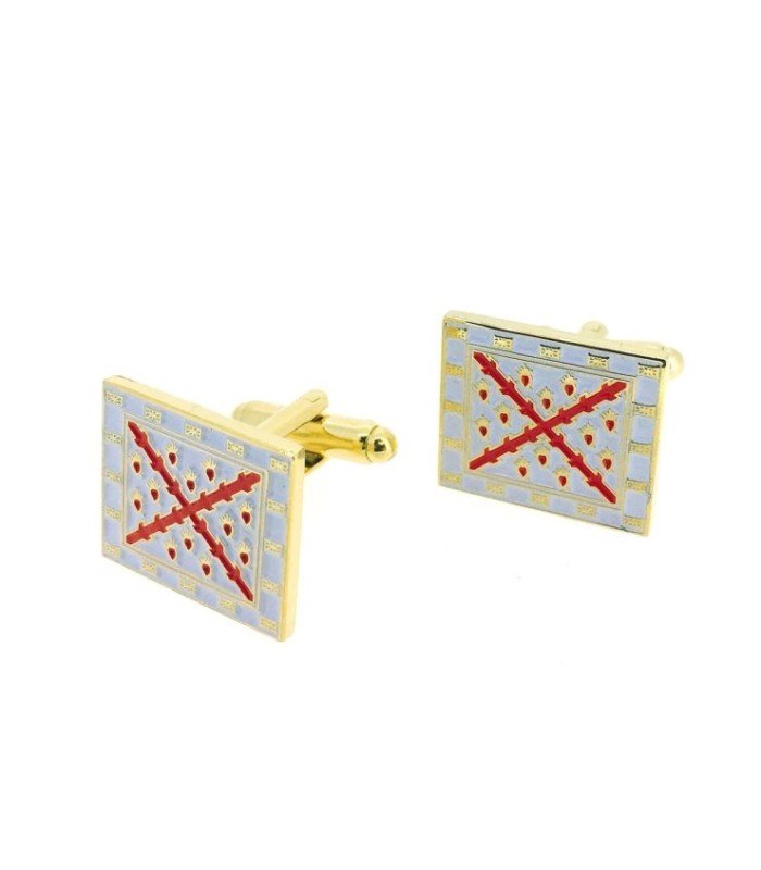 Gemelos para Camisa ‪Tercio de Infantería Sagrado Corazon de la Batalla de Rocroix 1643