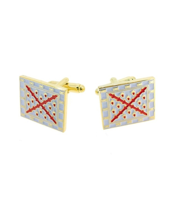 Gemelos para Camisa ‪Tercio de Infantería Sagrado Corazon de la Batalla de Rocroix 1643