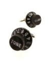 Gemelos para Camisa Tone and Volume black 20mm