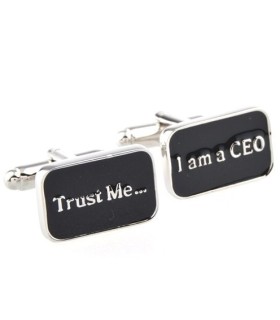Gemelos para camisa Trust me I am a CEO