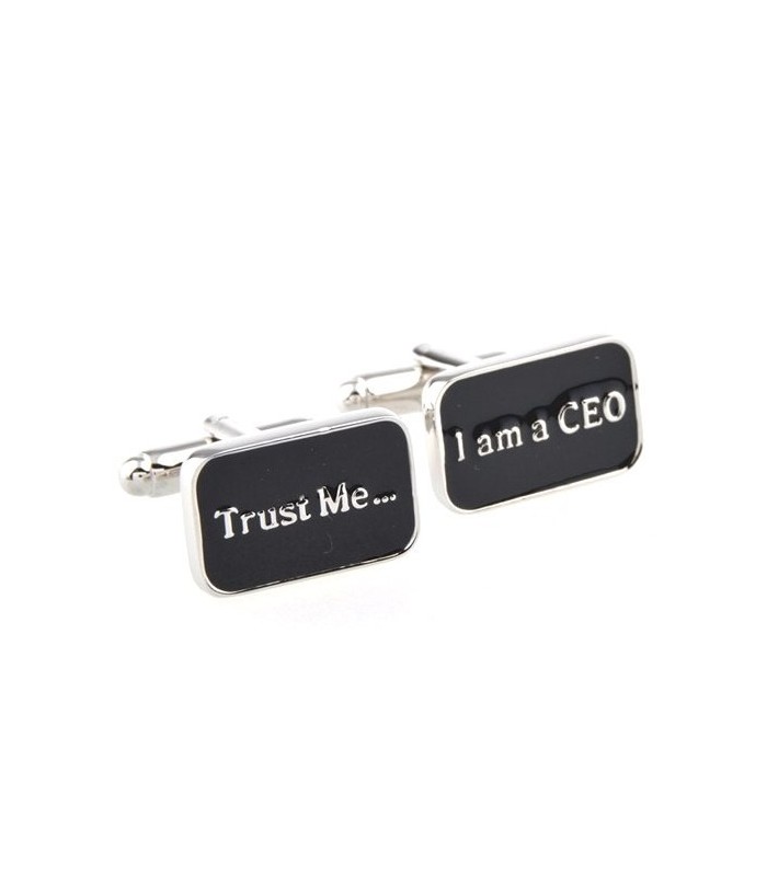 Gemelos para camisa Trust me I am a CEO