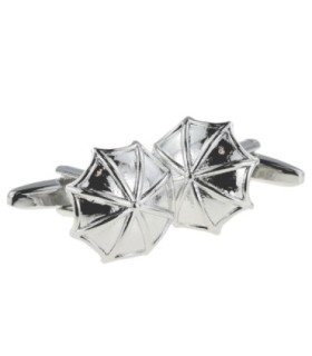 Gemelos para camisa Umbrella Paraguas Plated