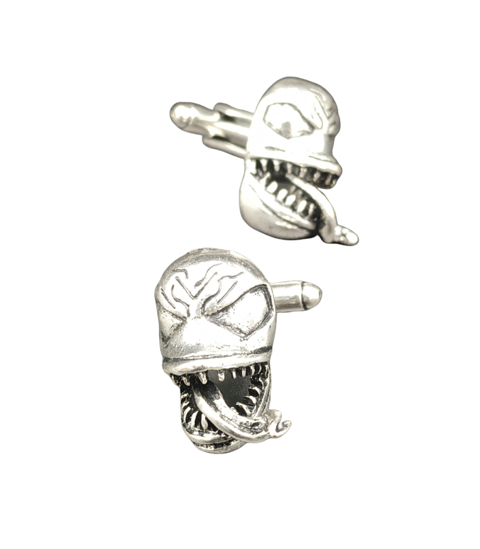 Gemelos para Camisa Venom Acero 25x13 mm