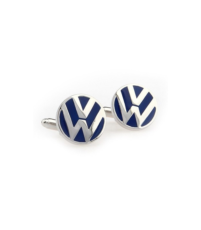 Gemelos para camisa Volkswagen Azul