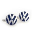 Gemelos para camisa Volkswagen Azul
