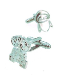 Gemelos para Camisa Wall E y Eva Acero