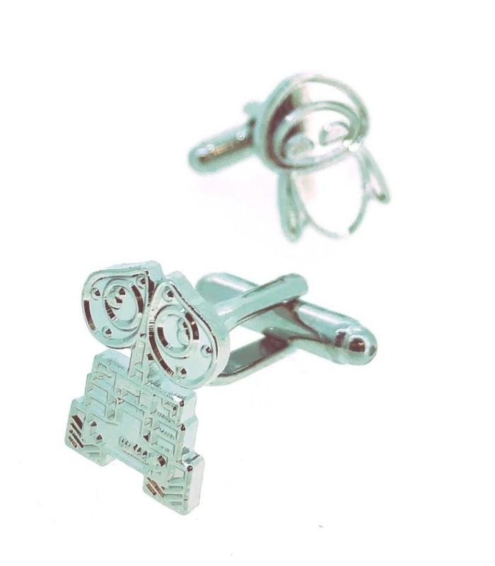 Gemelos para Camisa Wall E y Eva Acero