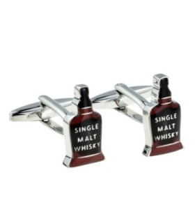 Gemelos para camisa Whisky Bottle Design