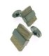 Gemelos para Camisa Wooden Square Style Cuff